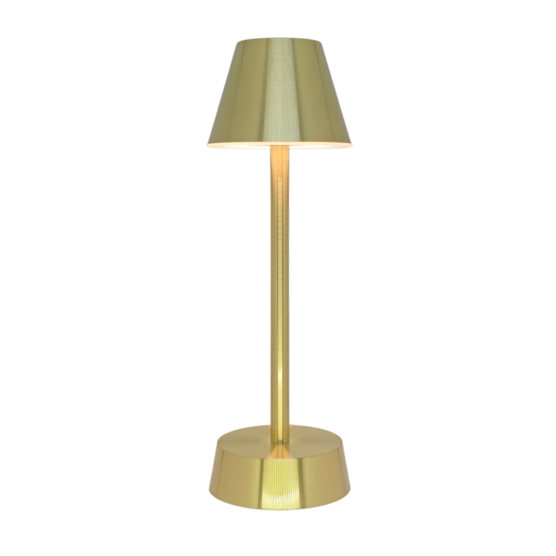 Filini Empire table lamp, brass gold (H 33 cm)