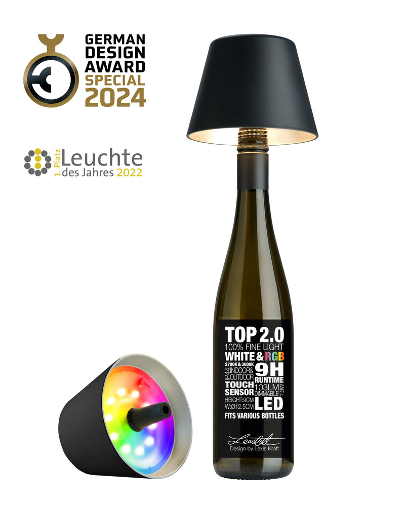 Sompex Top 2.0 Bottle Table Lamp (Matte finish)