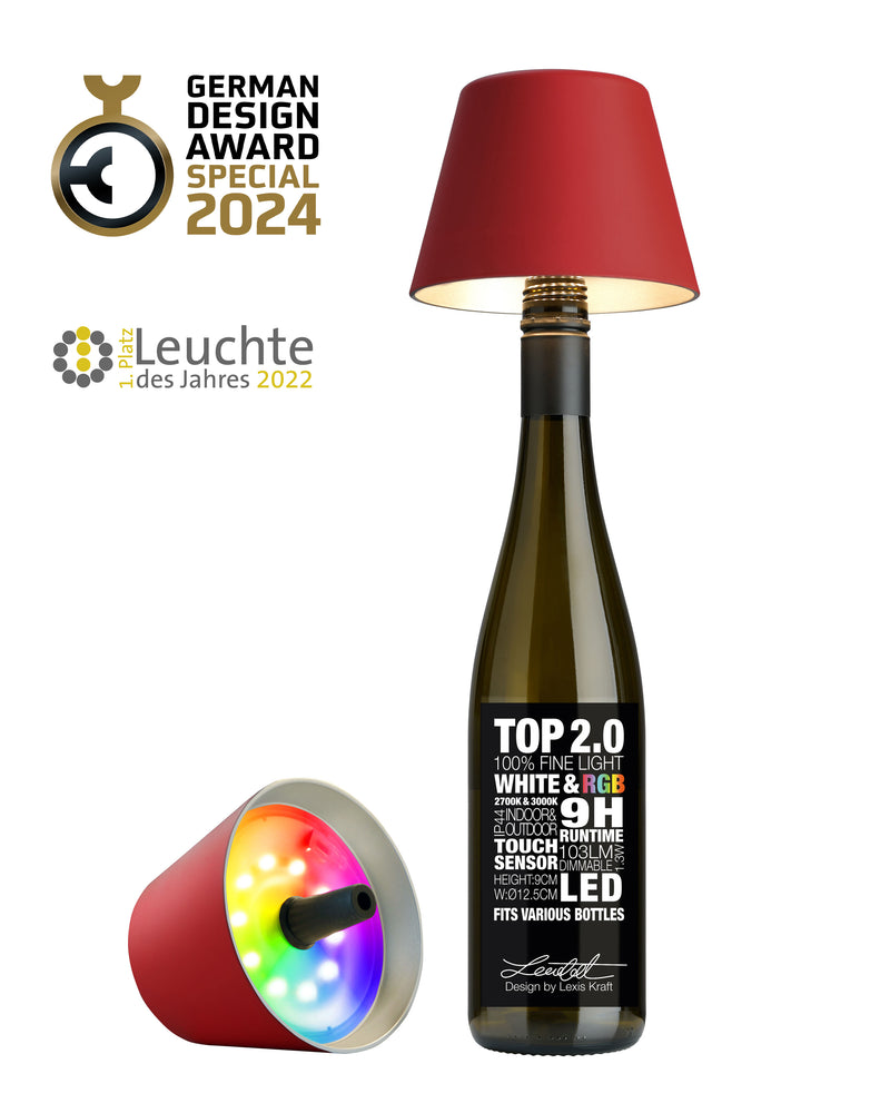 Sompex Top 2.0 Bottle Table Lamp (Matte finish)