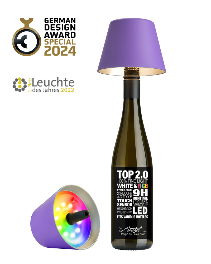 Sompex Top 2.0 Bottle Table Lamp (Matte finish)