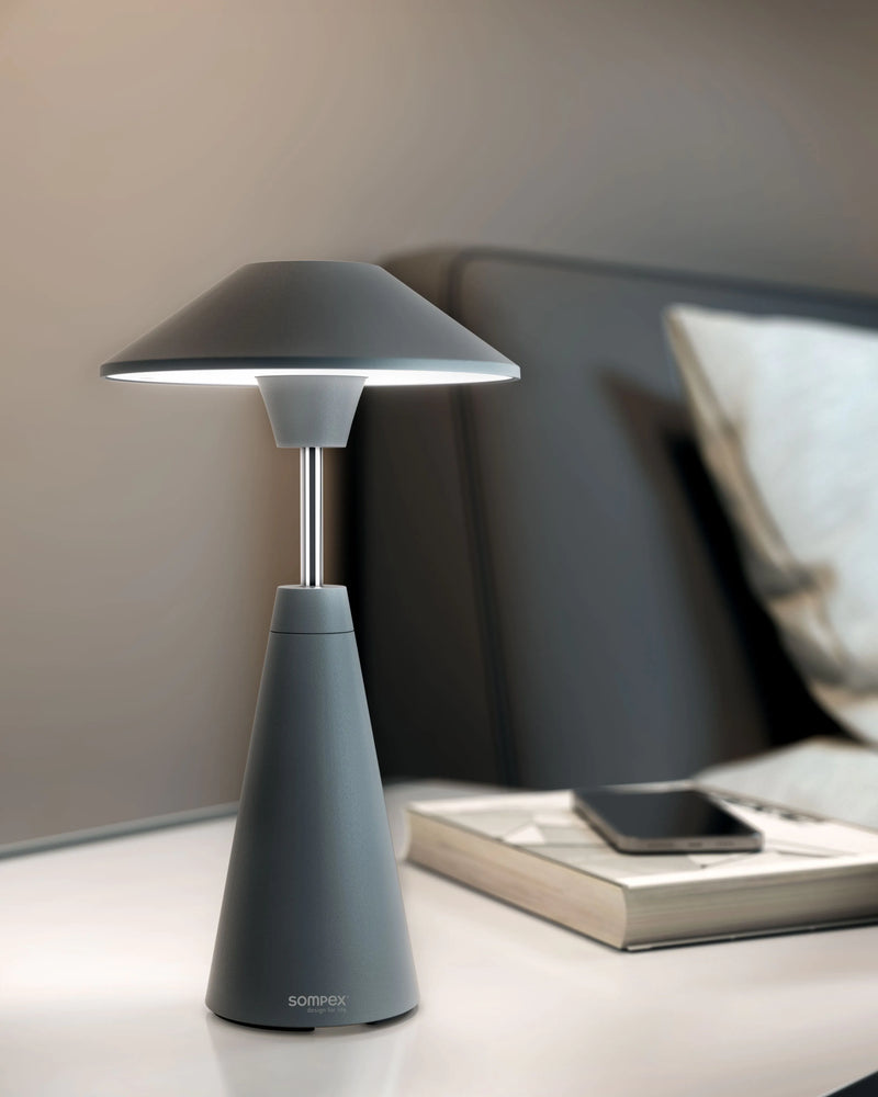 Sompex Move table lamp, H30.5 cm