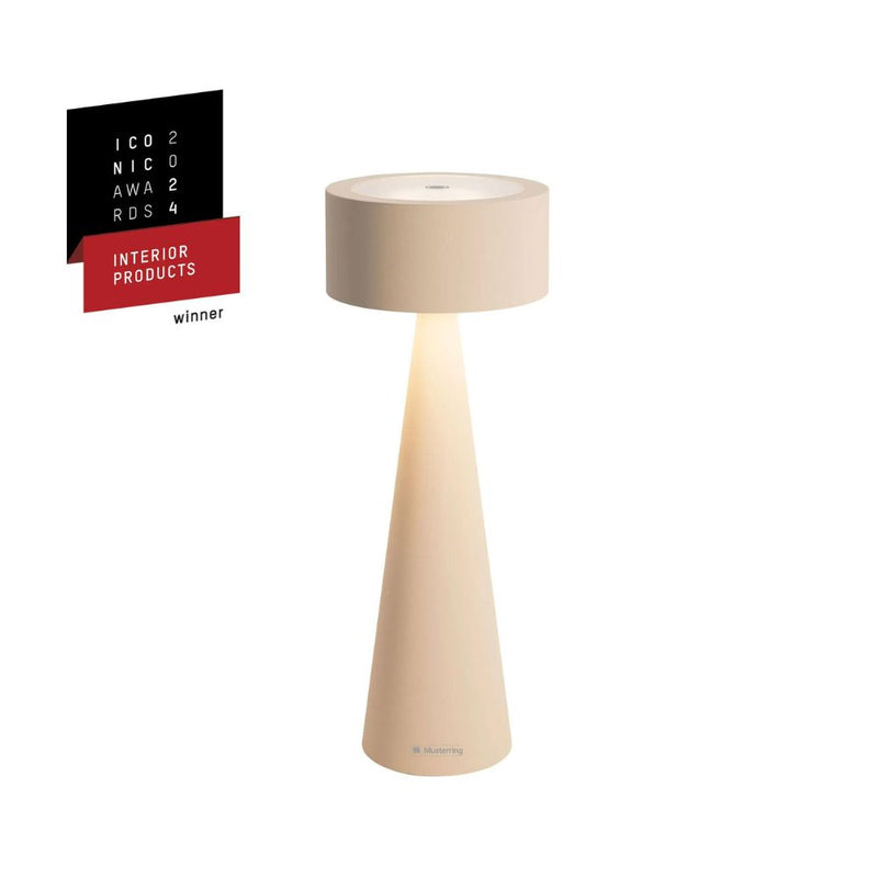 Musterring Elody Rechargeable Table Lamp (H 21 cm)