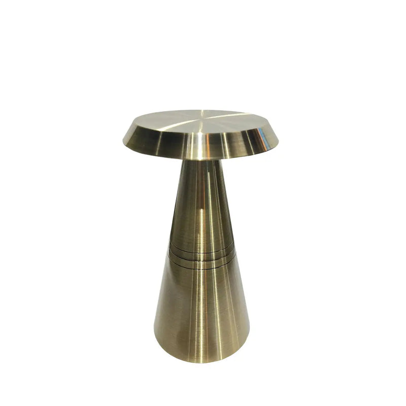 TableLights.com Cone antique brass table light Filini