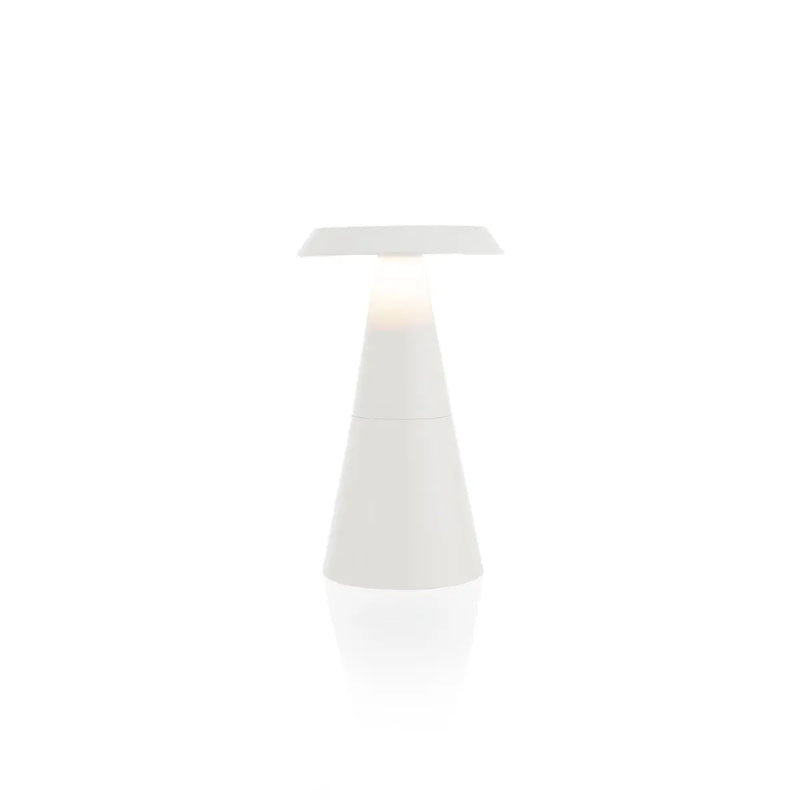 TableLights.com Filini Cone table lamp, white Filini
