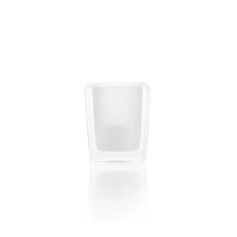 TableLights.com Filini Tower candle holder, frosted Filini