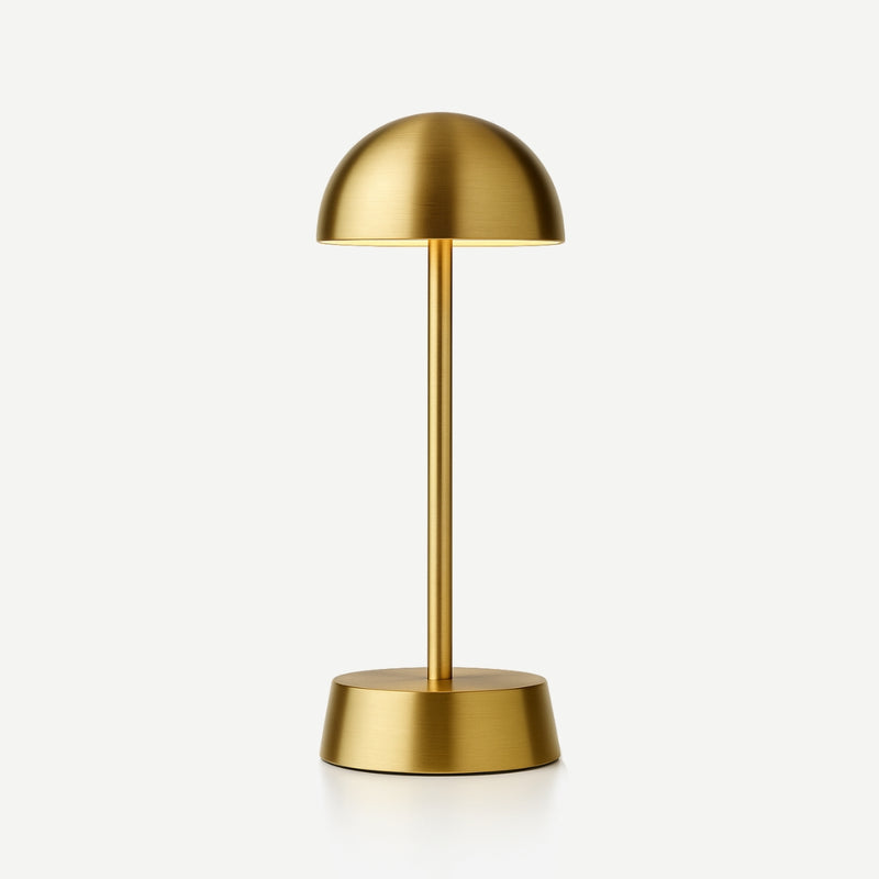 Filini Halo Dome table lamp, brass gold