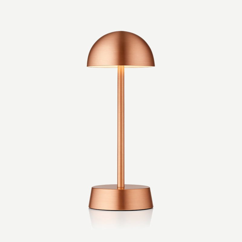 Filini Halo Dome table lamp, antique copper