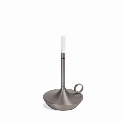 Graypants Wick Small Portable Table Lamp (Graphite)
