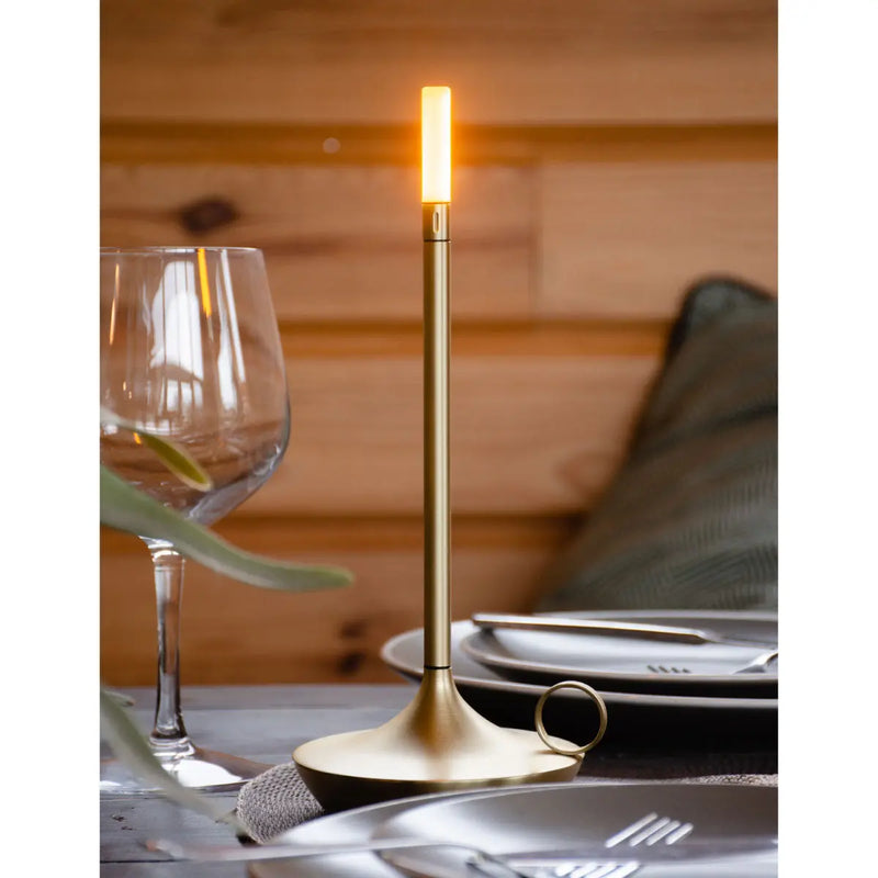 TableLights.com Graypants Wick portable table lamp, brass Graypants