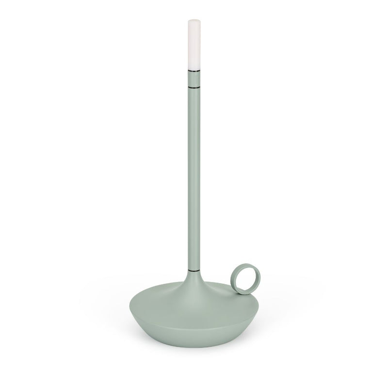 Graypants Wick Portable Table Lamp (Sage Green)