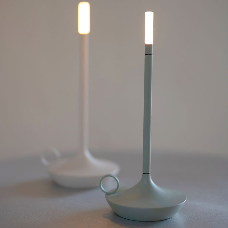 Graypants Wick Portable Table Lamp (Sage Green)