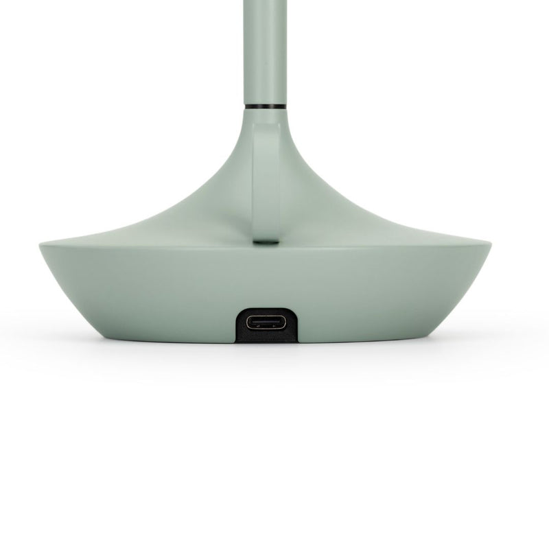 Graypants Wick Portable Table Lamp (Sage Green)