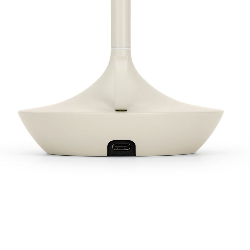 Graypants Wick Portable Table Lamp (Mist Gray)