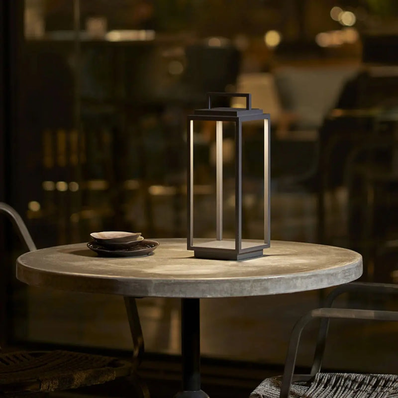 TableLights.com Moore Emily rechargeable outdoor lantern, medium Moree