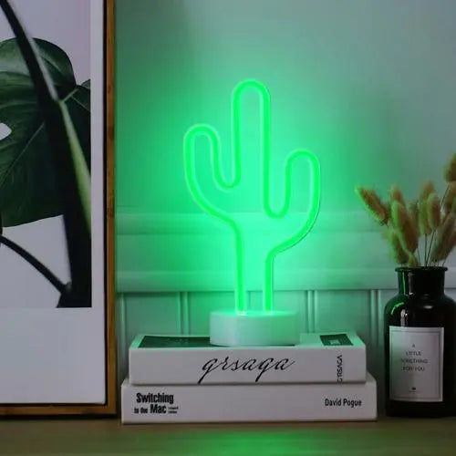 Neon Cactus Light 30Cm Decorative Lights