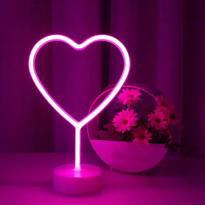 TableLights.com Neon Pink Love decorative lights, set of 3 Neon lights