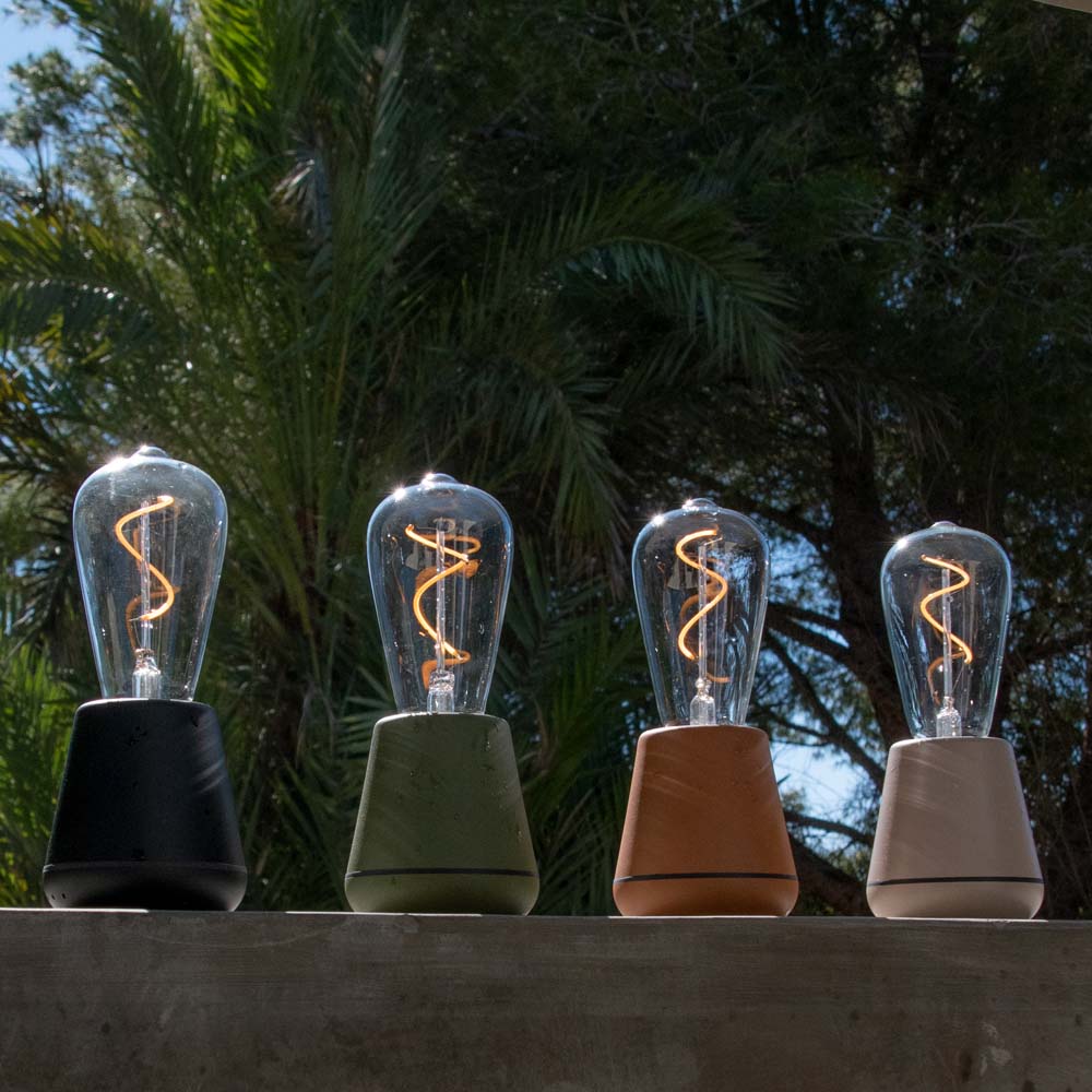 Humilis Lamp Humble One table lamp, Titanium