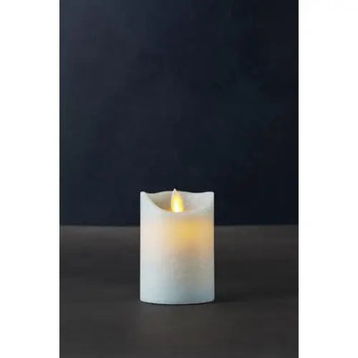 Sara Exclusive Led Candle - Sky Dia7.5 H10Cm Tealights & Holders