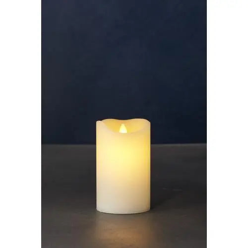 Sara Exclusive Led Candle Dia7.5 H12.5Cm Tealights & Holders