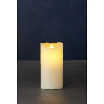 Sara Exclusive Led Candle Dia7.5 H15Cm Tealights & Holders