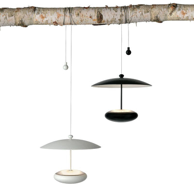 Sompex Flyer table & pendant lamp, matte finish H31 cm