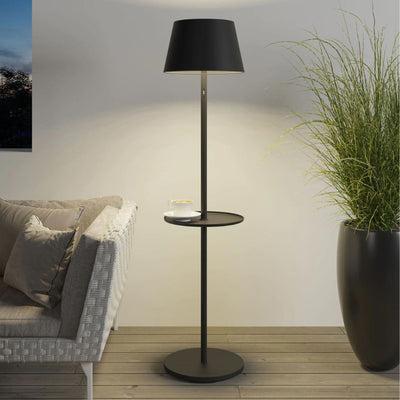 Sompex Garcon outdoor floor lamp, matte finish H105 cm