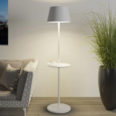 Sompex Garcon outdoor floor lamp, matte finish H105 cm