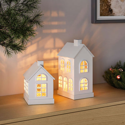 Sompex Glamor House Decorative Lamp White (H 23 cm)