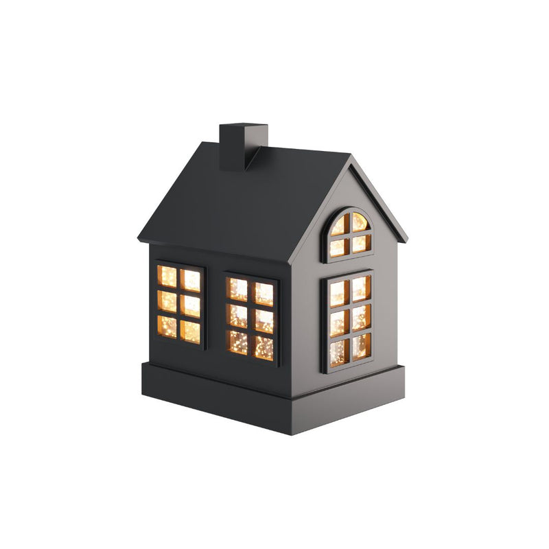 Sompex Glamor House Decorative Lamp Black (H 16 cm)