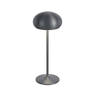 Sompex Pebble Rechargeable Table Lamp (Brushed Finish, H 23 cm)