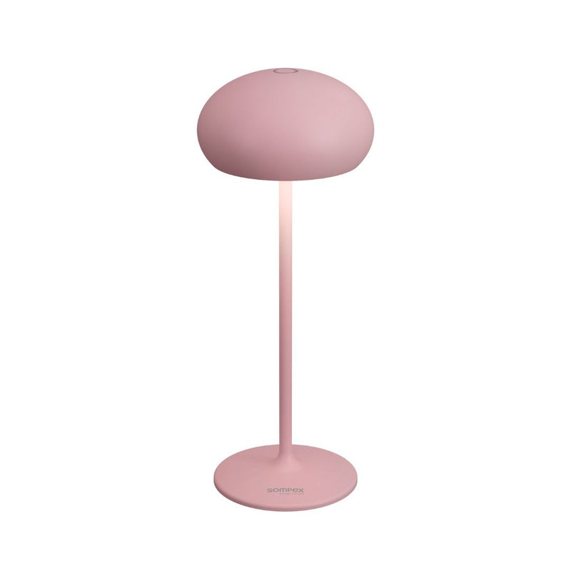 Sompex Pebble Rechargeable Table Lamp (Matte Finish, H 23 cm)