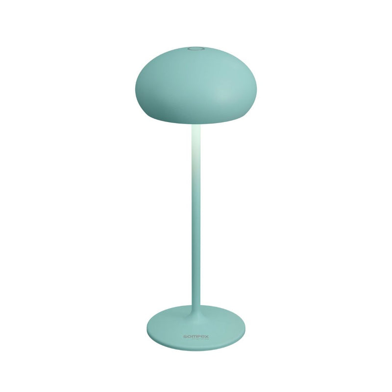 Sompex Pebble Rechargeable Table Lamp (Matte Finish, H 23 cm)