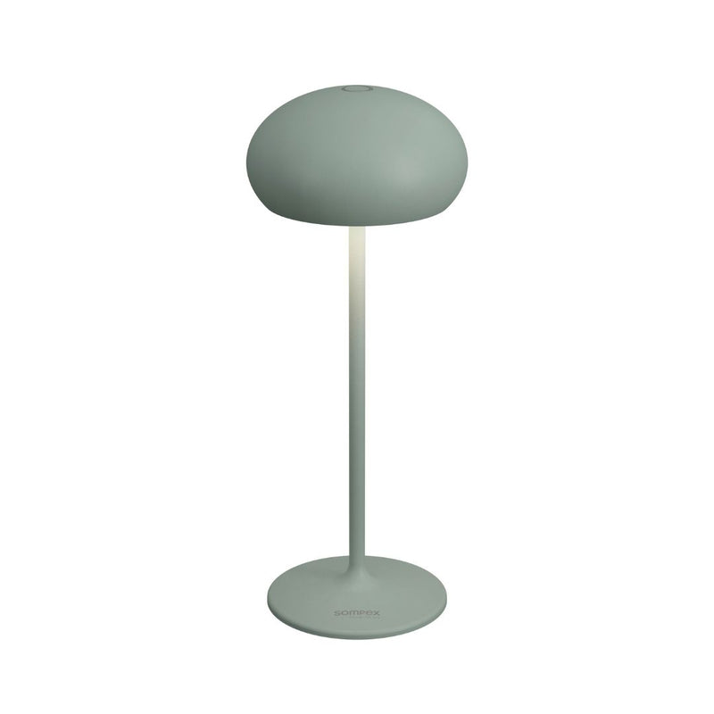 Sompex Pebble Rechargeable Table Lamp (Matte Finish, H 23 cm)