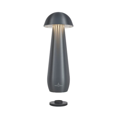 Villeroy & Boch Modena Rechargeable Table Lamp Glossy (H 21 cm) - Brushed Brass Finish