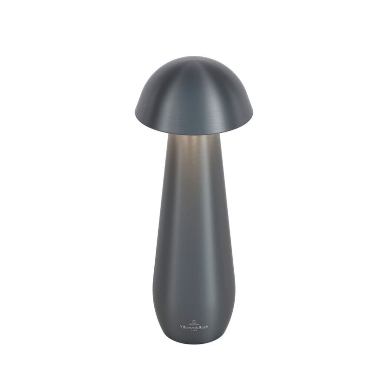 Villeroy & Boch Modena Rechargeable Table Lamp Glossy (H 21 cm) - Brushed Brass Finish