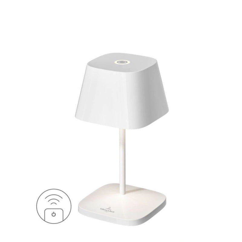 Villeroy & Boch Neapel RC table lamp, H20 cm, ceramic finish
