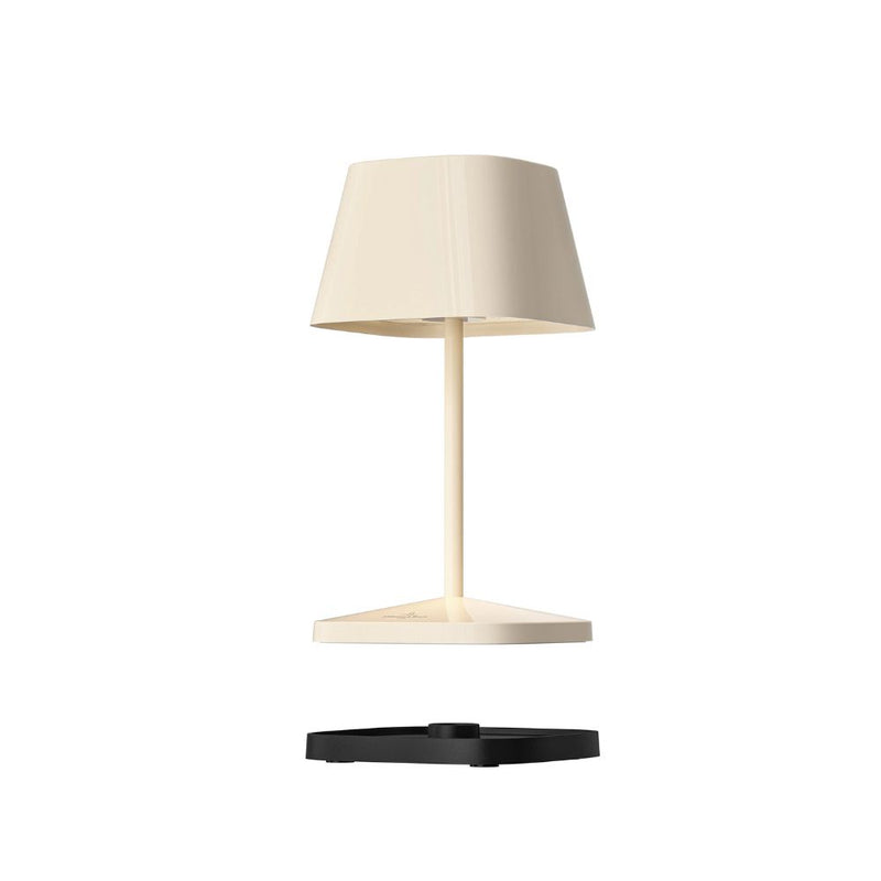 Villeroy & Boch Neapel RC table lamp, H20 cm, ceramic finish