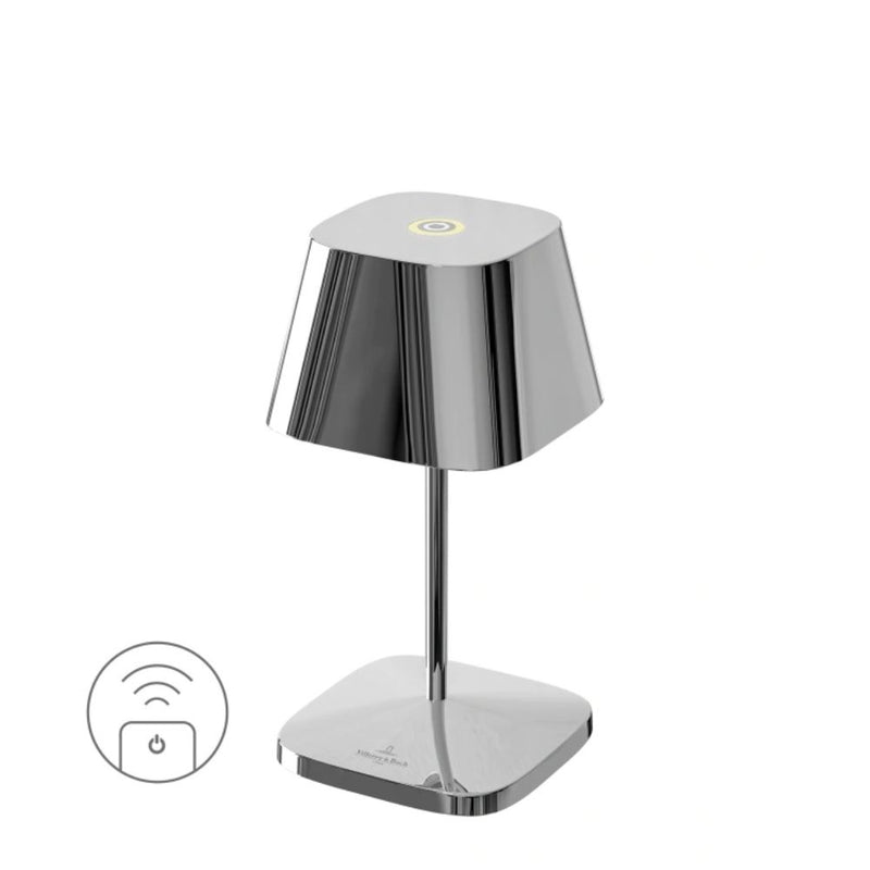 Villeroy & Boch Neapel RC table lamp, H20 cm, glossy finish
