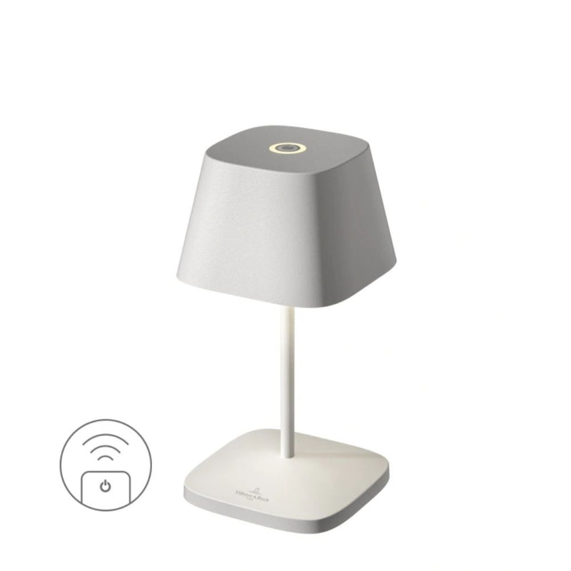 Villeroy & Boch Neapel RC table lamp, H20 cm, matte finish