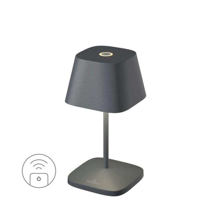 Villeroy & Boch Neapel RC table lamp, H20 cm, matte finish