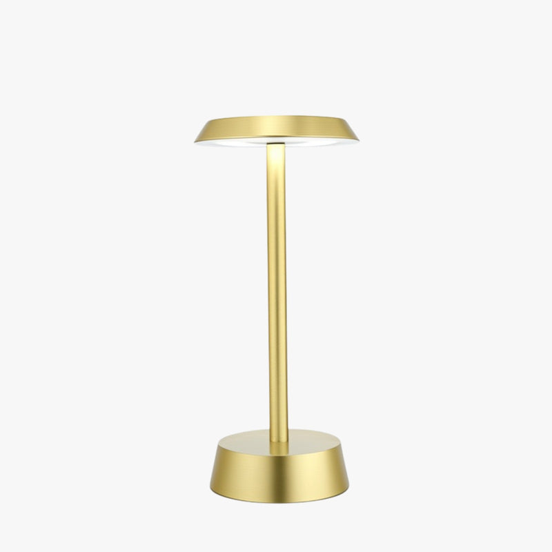 Filini Ciel table lamp, brass gold (H 27 cm)
