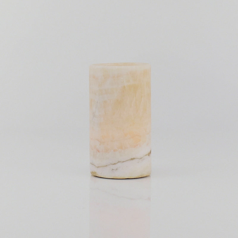 Filini Alabaster candle holder