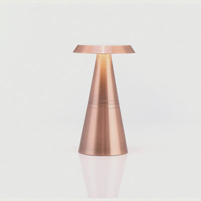 Filini Cone table lamp, antique copper